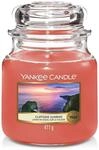 Yankee Candle Cliffside Sunrise, Glas, Orange, Mittelgro&szlig; 1630399E