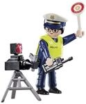 Playmobil 70305 Special Plus Police Officer with Speed Trap 9.3 x 12 x 3.8 cm,