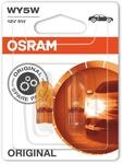 OSRAM Original WY5W Halogen-Signallampe, Blinklicht, 2827Na-02B, Ambra, Gelb, 12 V