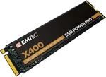 Emtec ECSSD2TX400 &ndash; Interne SSD &ndash; M.2 2280 NVMe &ndash; PCIe Gen4x4 &ndash; X400...