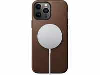 NOMAD Modern Case, Leder-Schutzhülle für iPhone 13 Pro, mit MagSafe, braun