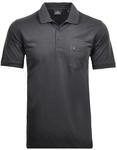 RAGMAN Herren RAGMAN Kurzarm Softknit Poloshirt Medium, Anthrazit-019