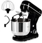 ADE K&uuml;chenmaschine mit 5 L Edelstahlsch&uuml;ssel | inkl. Zubeh&ouml;r | 1200 W | schwarz