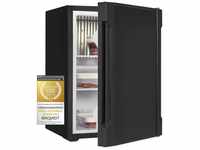 Exquisit Absorber Kühlschrank FA40-271G schwarz | Mini Kühlschrank 34 L Volumen 
