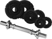energetics Kurzhantel-Set-182826 Kurzhantel-Set, Black/Black, One Size,