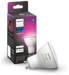 Philips Hue White & Color Ambiance GU10 LED Spot 1er Pack (350 lm), dimmbare LED