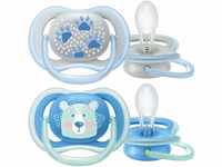 Philips Avent Ultra Air Schnuller, BPA-freier Schnuller für Babys von 6 bis 18