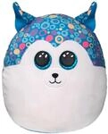 Ty Helena Husky Squish a Boos 14"| Beanie Baby Soft Plush Toy | Collectible Cuddly