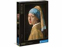 Clementoni 39614 Vermeer – Das Mädchen mit dem Perlenohrring – Puzzle 1000