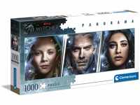 Clementoni 39593 Panorama The Witcher – Puzzle 1000 Teile ab 9 Jahren,