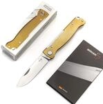 B&ouml;ker Plus Atlas Messer - kleines Slipjoint Taschenmesser - Klappmesser mit Metall