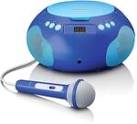 Lenco SCD-620 Kinder CD-Player - CD-Radio - mit Mikrofon - Karaoke Player -