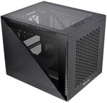 Thermaltake Divider 200 TG Air Black | Micro-ATX-PC-Geh&auml;use | 2 x geh&auml;rtetes 3mm