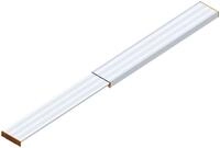 Layher 1351350 Alu-Telesteg, ausziehbar auf maximal L&auml;nge 3.50 m, belastbar bis 150