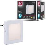Paulmann 92493 LED Stecker Nachtlicht Esby eckig 0,016 Watt mit D&auml;mmerungssensor