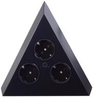 Thebo 17588/C Dreiecksteckdose ST 3007-C schwarz