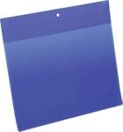 Durable Kennzeichnungstasche plus (A4 quer) Packung &agrave; 10 St&uuml;ck, blau, 174807
