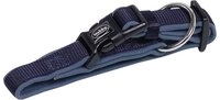 Nobby Halsband Classic Preno, blau/blau L: 450-65 cm, B: 25/35 mm, 1 St&uuml;ck