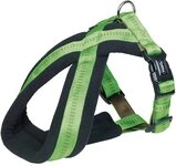 Nobby Komfort Geschirr Soft Grip, gr&uuml;n Bauch: 20-30 cm, B: 10/20 mm, 1 St&uuml;ck
