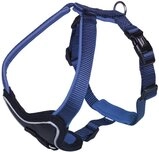 Nobby Komfort Geschirr Classic Preno, blau/blau L: 35-45 cm, B: 25 mm, 1 St&uuml;ck