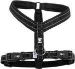 Hurtta Casual Padded Y-Harness Raven, 18-22 Inches