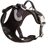 Hurtta Weekend Warrior Hundegeschirr, Brust Geschirr f&uuml;r kleine Hunde, Schwarz 40-45