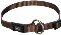 Nobby Halsband Classic, braun L: 20-35 cm, B: 10 mm, 1 St&uuml;ck