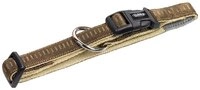 Nobby Halsband Soft Grip, braun L: 20-30 cm, B: 10 mm, 1 St&uuml;ck