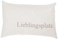 Fussenegger Kissenh&uuml;lle ""Lieblingsplatz"" rauch 40/60cm