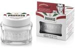 Proraso Anti-Reizungsrasiercreme vor und nach der Rasur (100 ml)