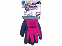 Spontex Winter Worker Handschuhe, Arbeitshandschuhe mit Innenfütterung für hohen