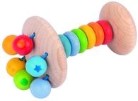 Heimess Greifling/Rassel (Regenbogenfarben)
