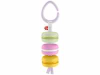 Fisher-Price GRR45 - Babys erste Macaron, Babyrassel-Aktivitätsspielzeug,