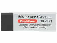Faber-Castell 187121 - Radiergummi Dust-Free, Kunststoff, schwarz