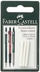 FABER-CASTELL 131596 - Ersatzradierer f&uuml;r Druckbleistift Grip 1345/1347, 3...