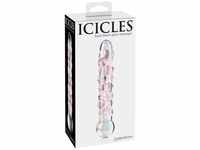 Icicles No.7 Textured Glass Dildo