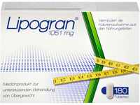 Lipogran Tabletten - Abnehmen - Verbesserter Stoffwechsel - Appetitzügler -...