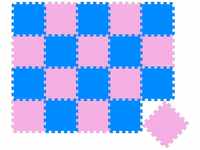 LittleTom 18 Teile Spielmatte Baby Puzzlematte ab Null - 30x30 Krabbelmatte...