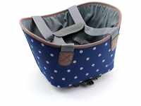 Racktime Unisex – Erwachsene Agnetha Gepäckträgertasche, blau, Einheitsgröße