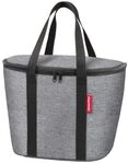 KlickFix Thermo-Tasche f&uuml;r Lenkerkorb Twist Silver,34x26x25 cm (1 St&uuml;ck)