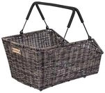 Basil Cento Fahrradkorb &ndash; Hinterrad &ndash; MIK-System &ndash; Rattan Look &ndash;...