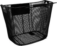 FISCHER Unisex Mit Schnellbefestigung Per Knopfdruck Lenker-korb, schwarz,