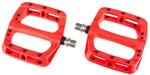 HT PA03A Flache verst&auml;rkte Nylon-Pedale, Unisex, Erwachsene, Neon-Orange