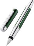 Pelikan 817509 F&uuml;ller Pura, Waldgr&uuml;n, M-Feder, 1 St&uuml;ck inklusive Gro&szlig;raumpatrone