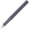 Faber-Castell 140828 - F&uuml;ller Grip 2010, Federst&auml;rke M, dapple gray, 1 St&uuml;ck