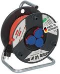 Brennenstuhl Kabeltrommel (Outdoor-Kabeltrommel mit 40m Kabel in rot, aus