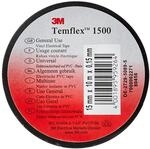 3M Temflex TSCH1510 Temflex 1500 Vinyl Elektro-Isolierband, 15 mm x 10 m, 0,15 mm,