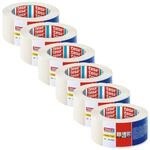 tesa tesakrepp 4348 Standard - 6er Pack - Malerkrepp f&uuml;r einfache Malerarbeiten im