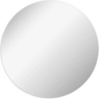 FACKELMANN Spiegel rund &Oslash; 60 cm Mirrors/Wandspiegel mit Befestigung/Ma&szlig;e (B x H x