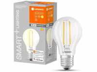 LEDVANCE Smarte LED-Lampe mit WiFi Technologie, Sockel E27, Dimmbar, Warmweiß (2700